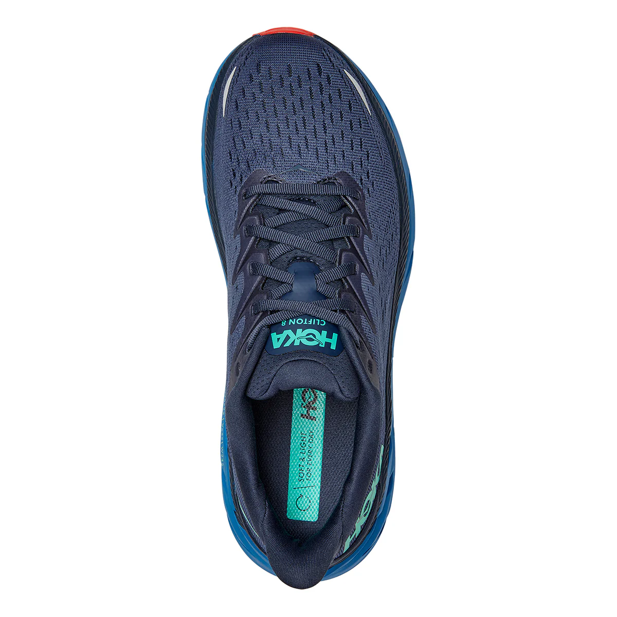 Hoka Clifton 8 - Outer Space - Vallarta Blue - Image 3