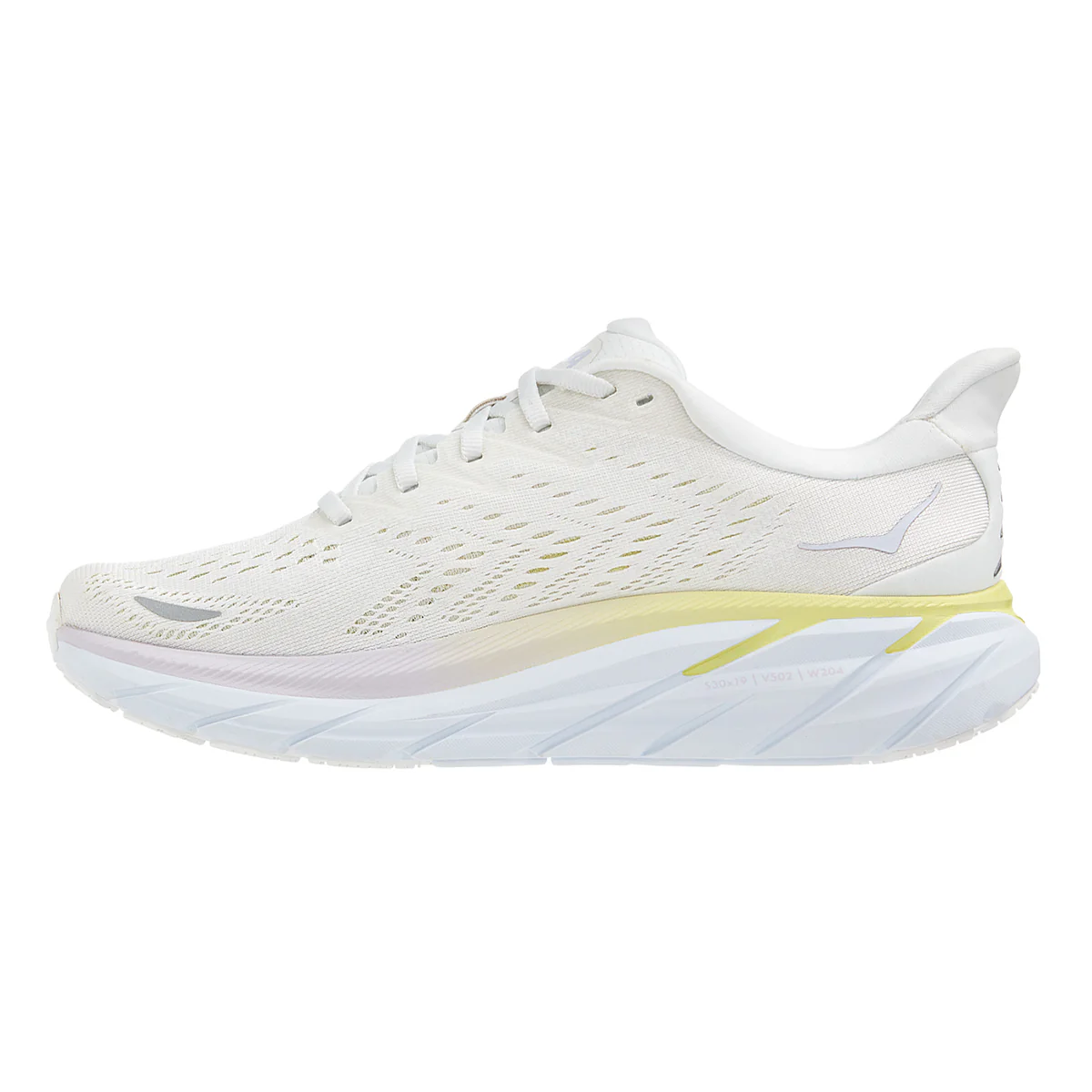 Hoka Clifton 8 - Blanc De Blanc - Bright White - Image 2