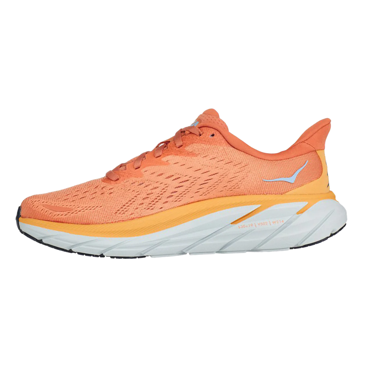 Hoka Clifton 8 - Sun Baked - Shell Coral - Image 2