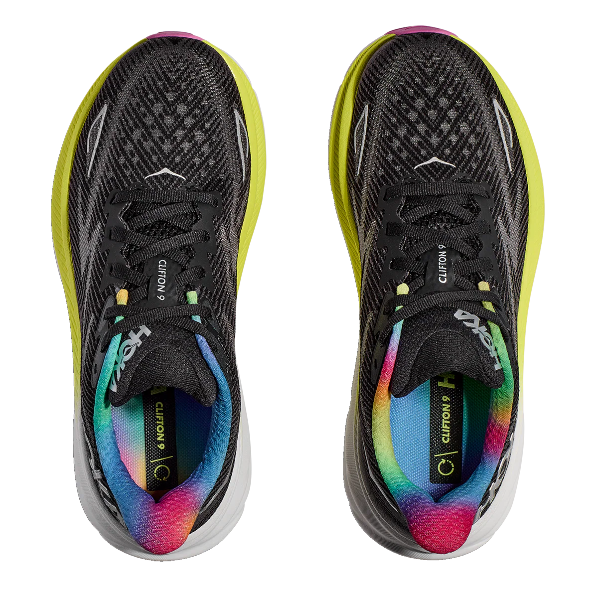 Hoka Clifton 9 - Black - All Aboard - Image 3