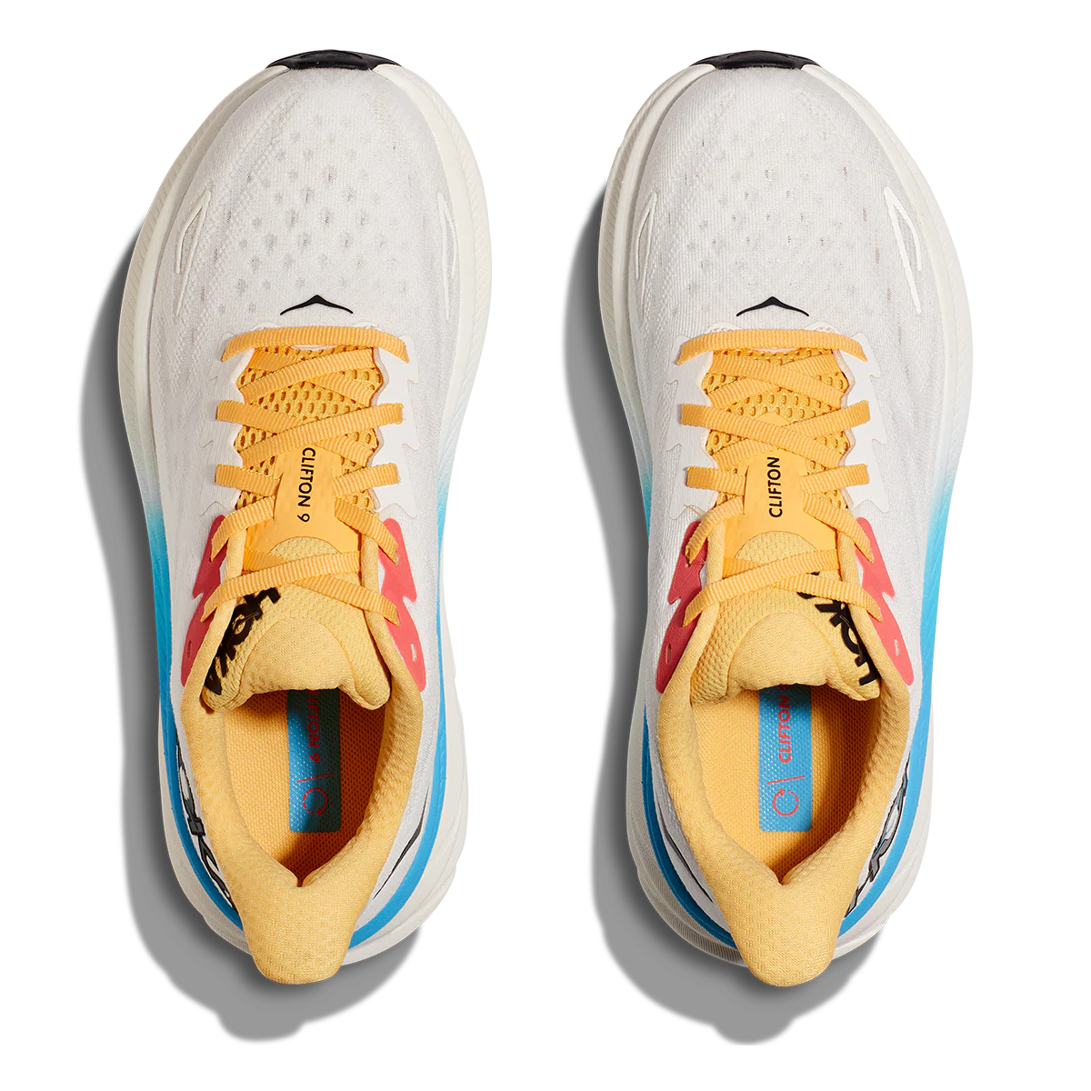 Hoka Clifton 9 - Blanc de Blanc - Swim Day - Image 3