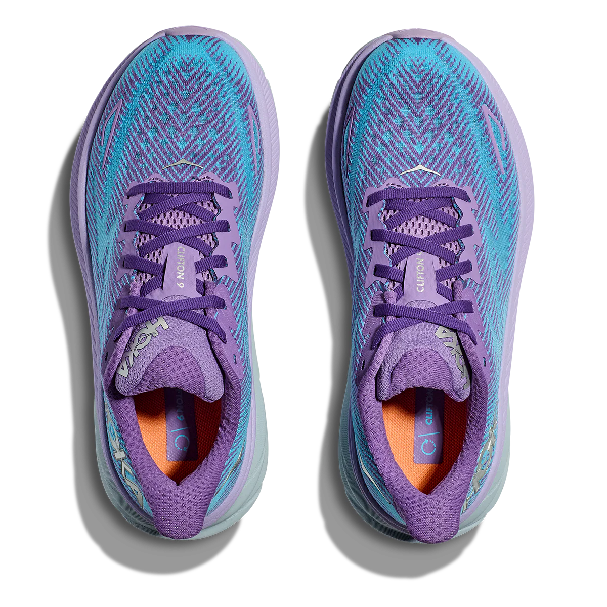 Hoka Clifton 9 - Chalk Violet - Pastel Lilac - Image 3