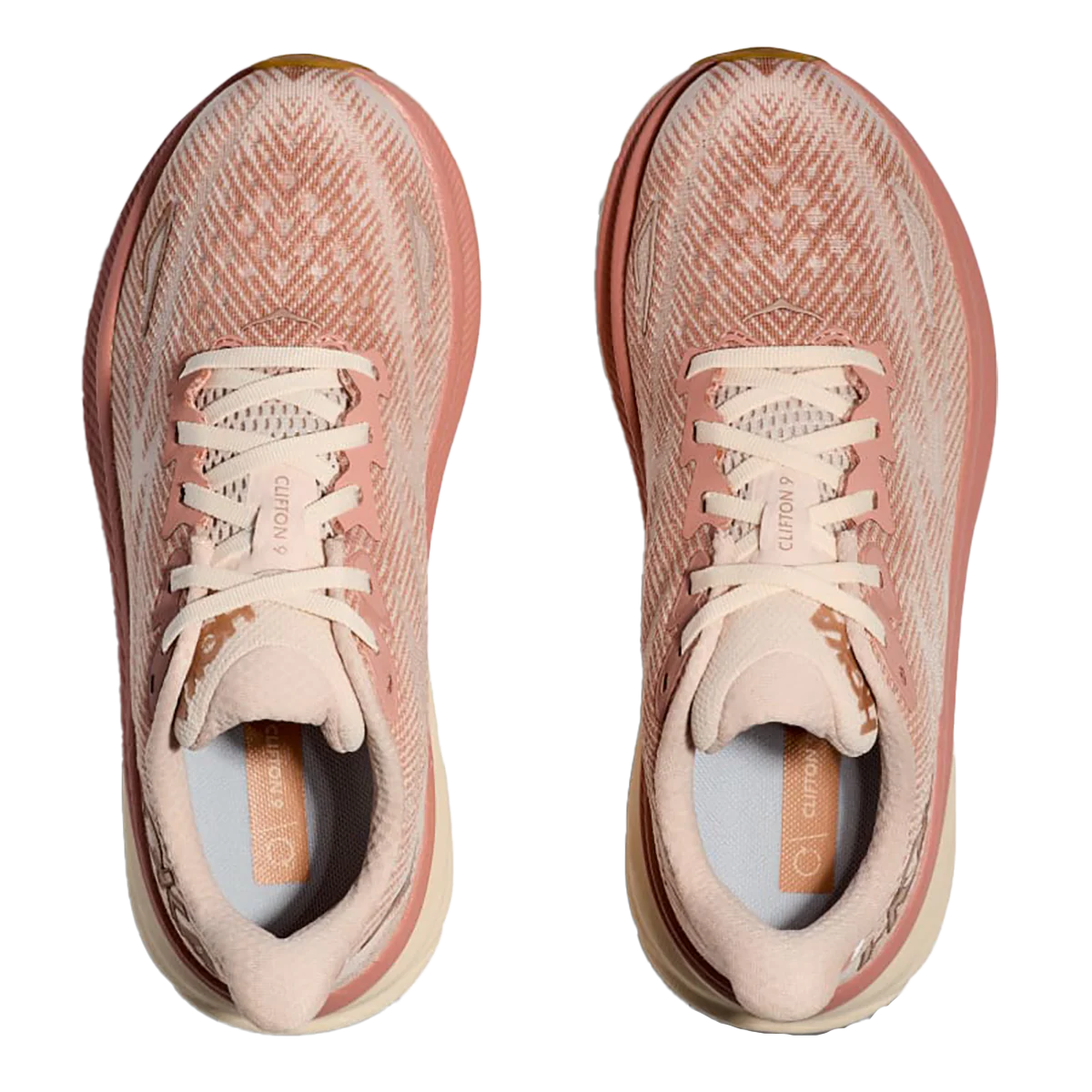 Hoka Clifton 9 - Sandstone - Cream - Image 3