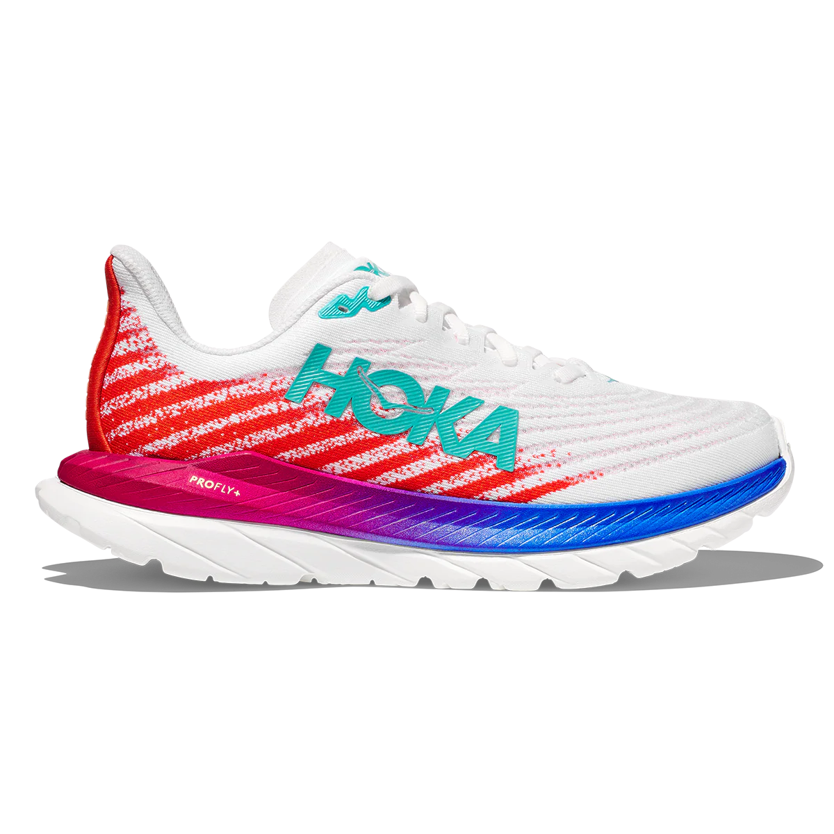 Hoka Mach 5 - White - Flame