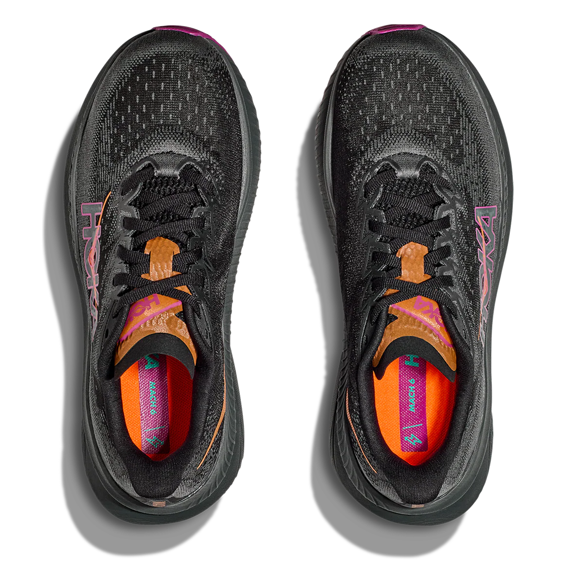 Hoka Mach 6 - Black - Fuchsia - Image 3