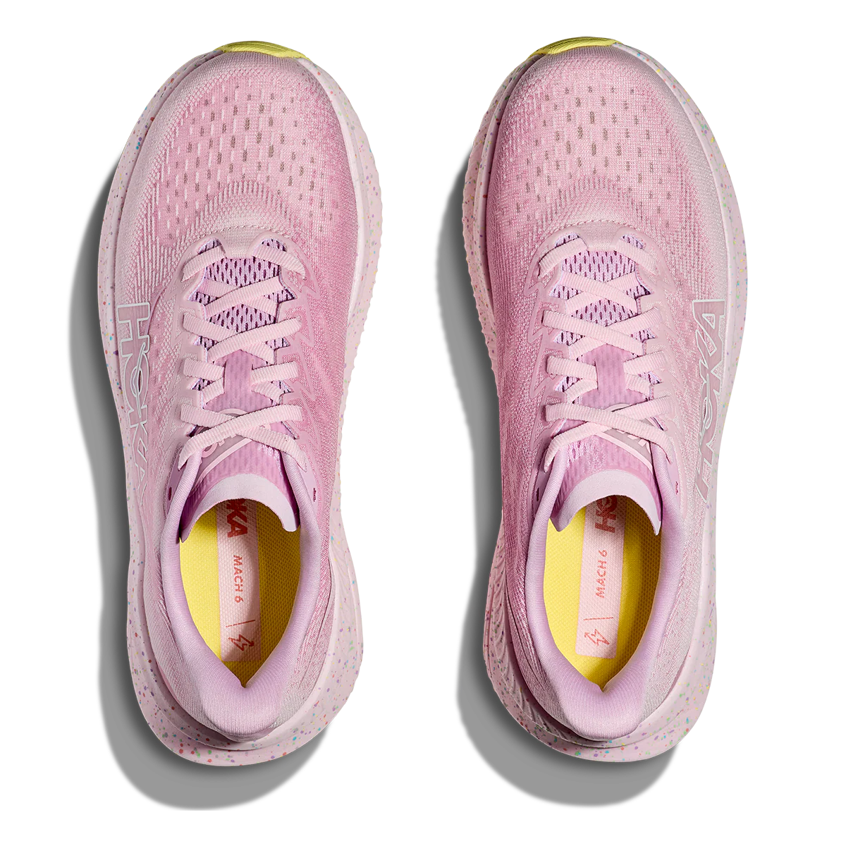 Hoka Mach 6 - Pink Twilight - Lemonade - Image 3