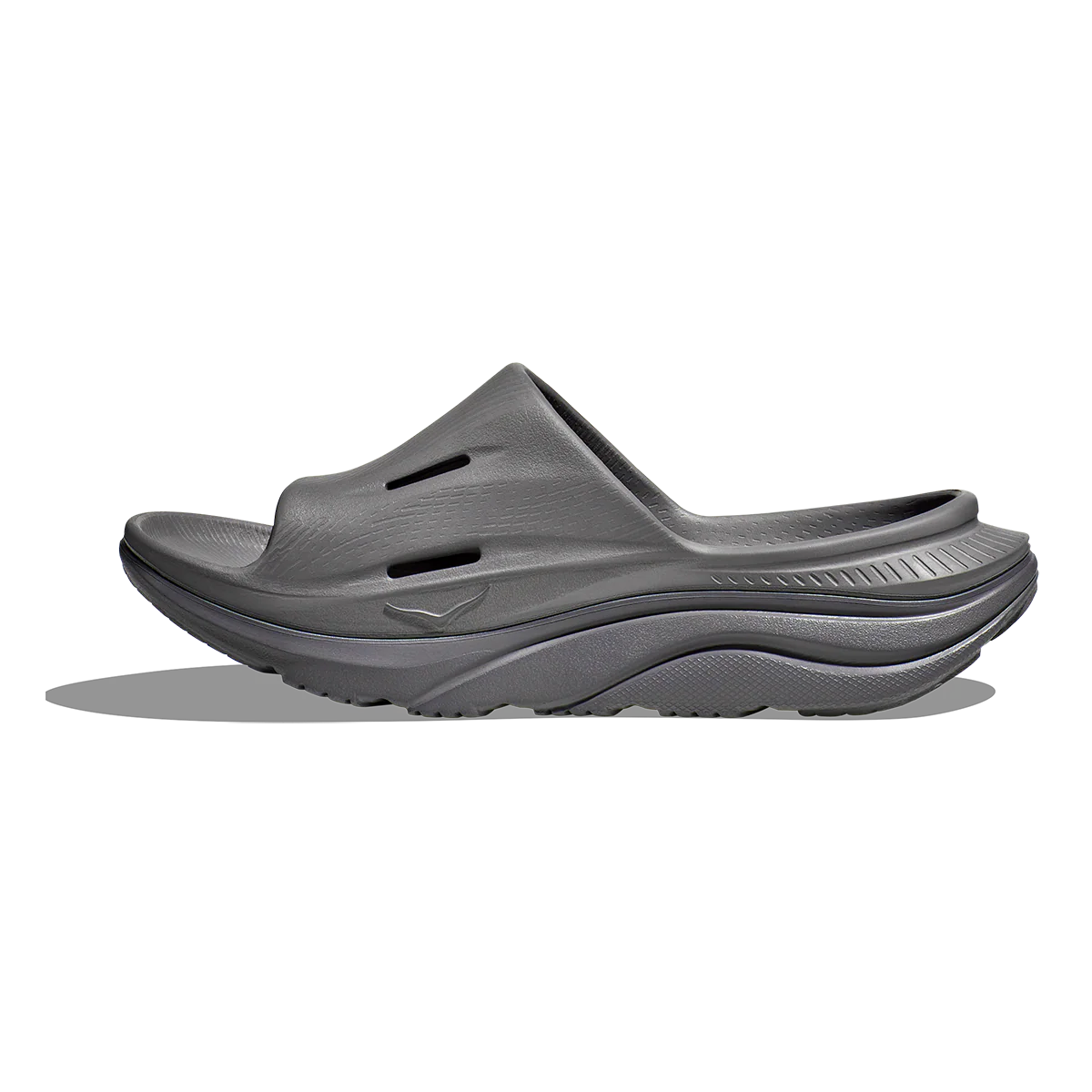 Hoka Ora Recovery Slide 3 - Grey - Grey - Image 2
