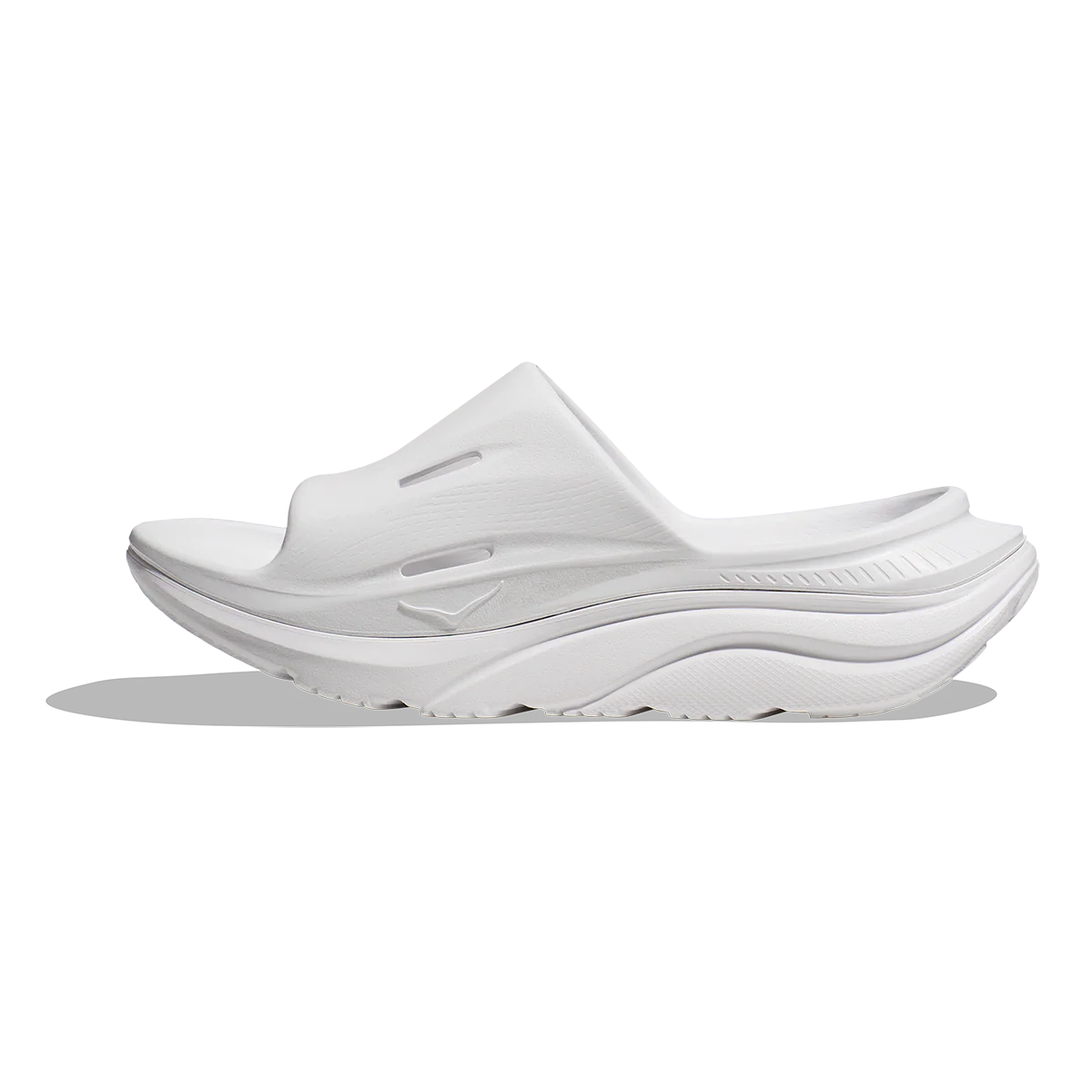 Hoka Ora Recovery Slide 3 - White - White - Image 2