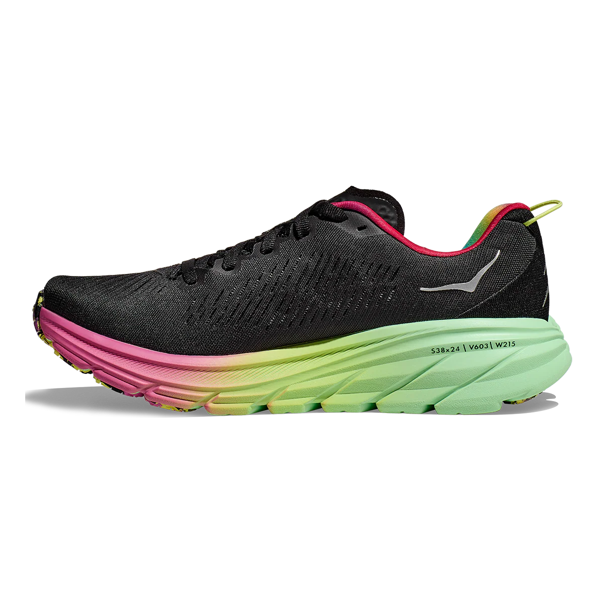 Hoka Rincon 3 - Black - Silver - Image 2