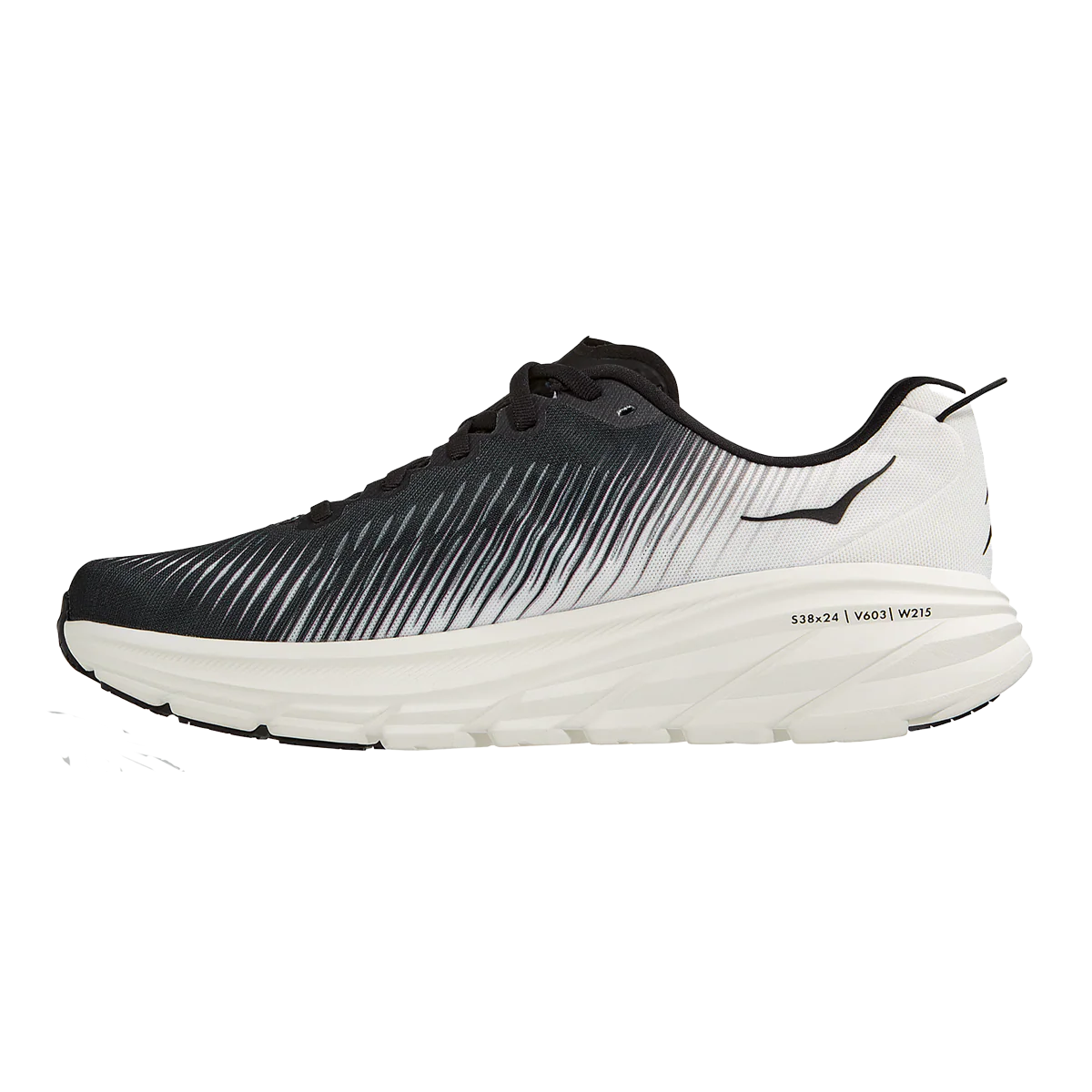 Hoka Rincon 3 - Black - White - Image 2