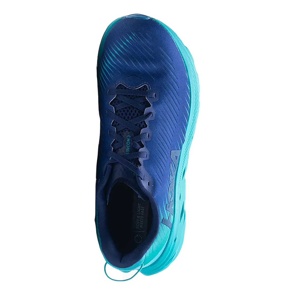 Hoka Rincon 3 - Bluing - Scuba Blue - Image 3