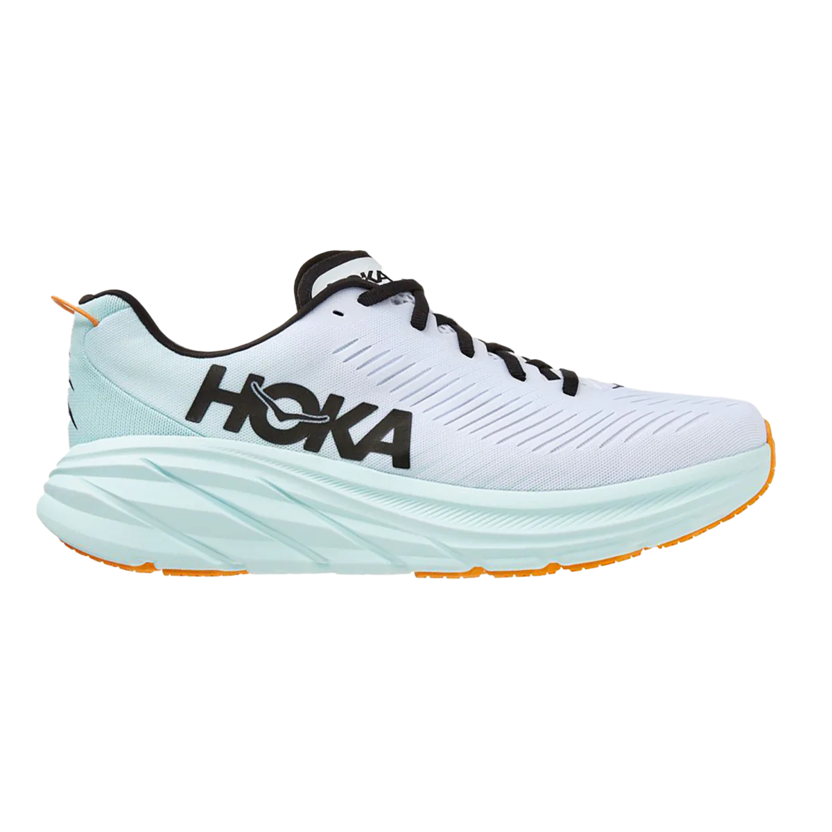 Hoka Rincon 3 - White - Blue Glass