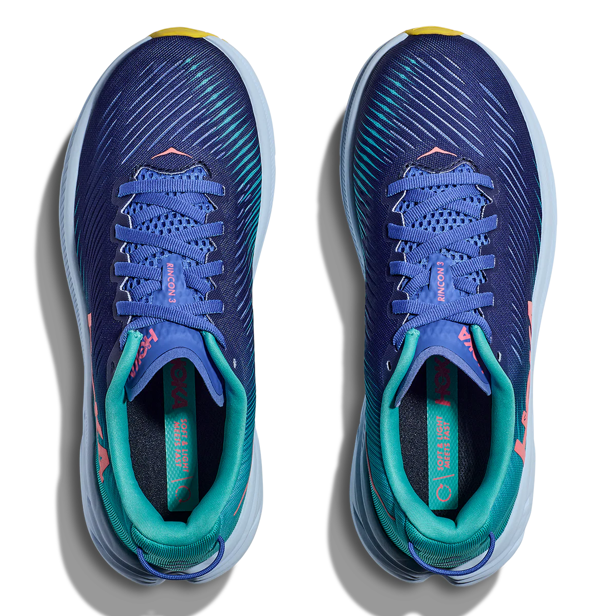 Hoka Rincon 3 - Bellwether Blue - Ceramic - Image 3