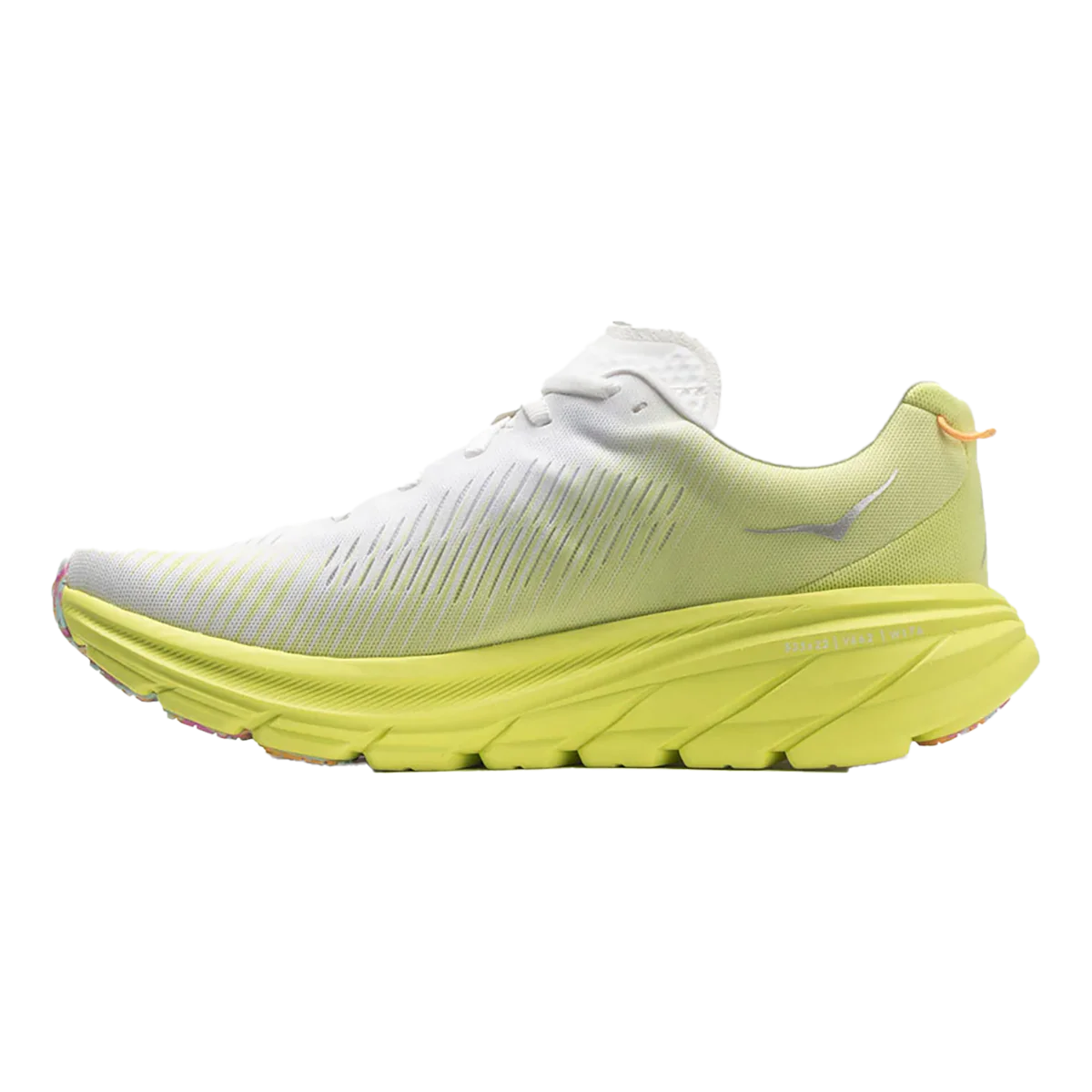 Hoka Rincon 3 - White - Citrus Glow - Image 2