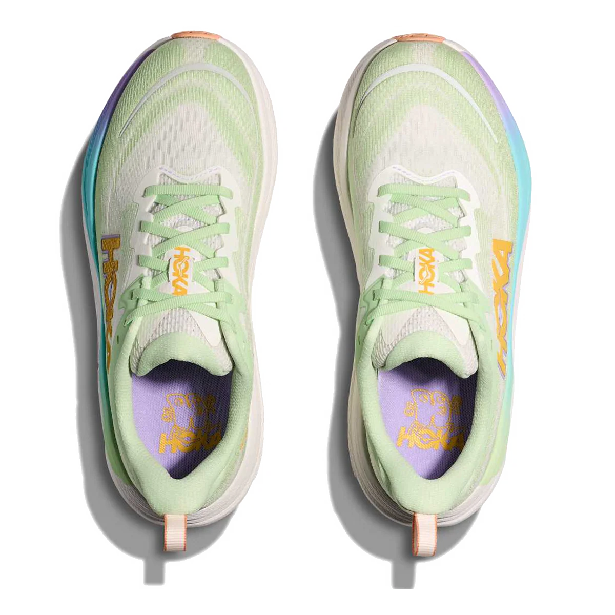 Hoka Skyflow - Luna Moth - White - Image 3