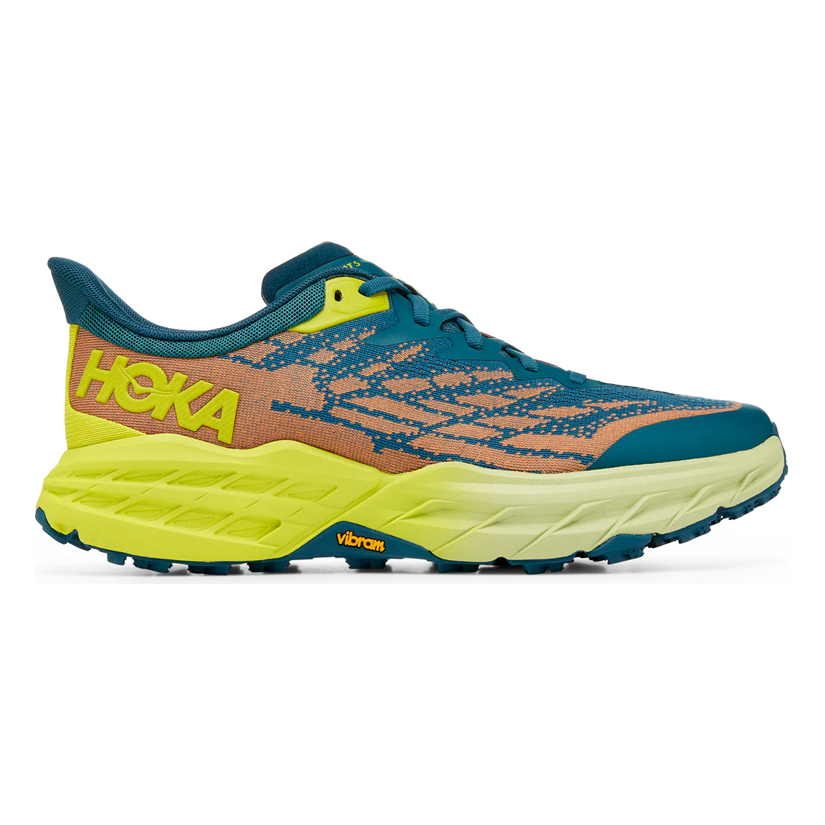 Hoka Speedgoat 5 - Blue Coral - Evening Primrose