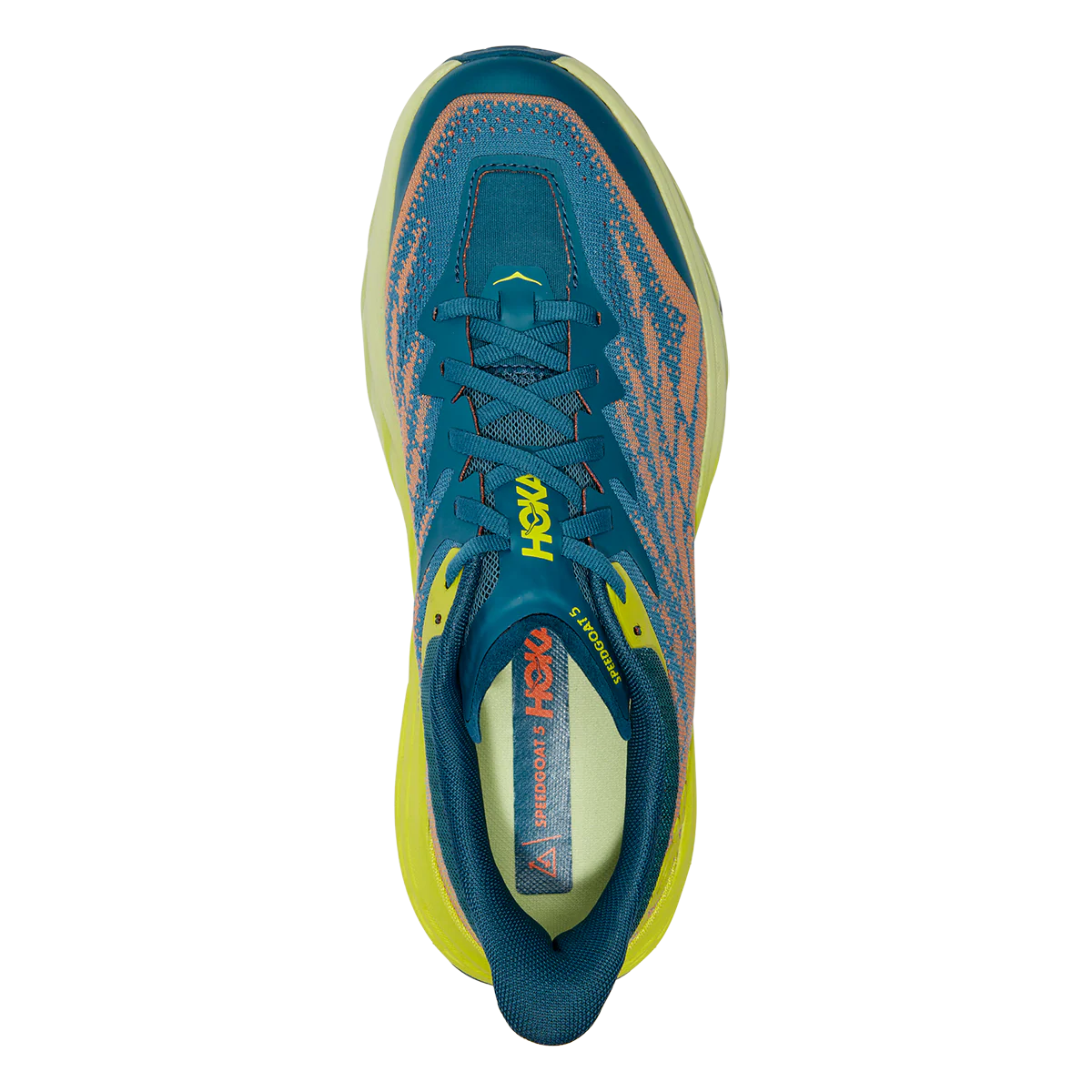 Hoka Speedgoat 5 - Blue Coral - Evening Primrose - Image 3