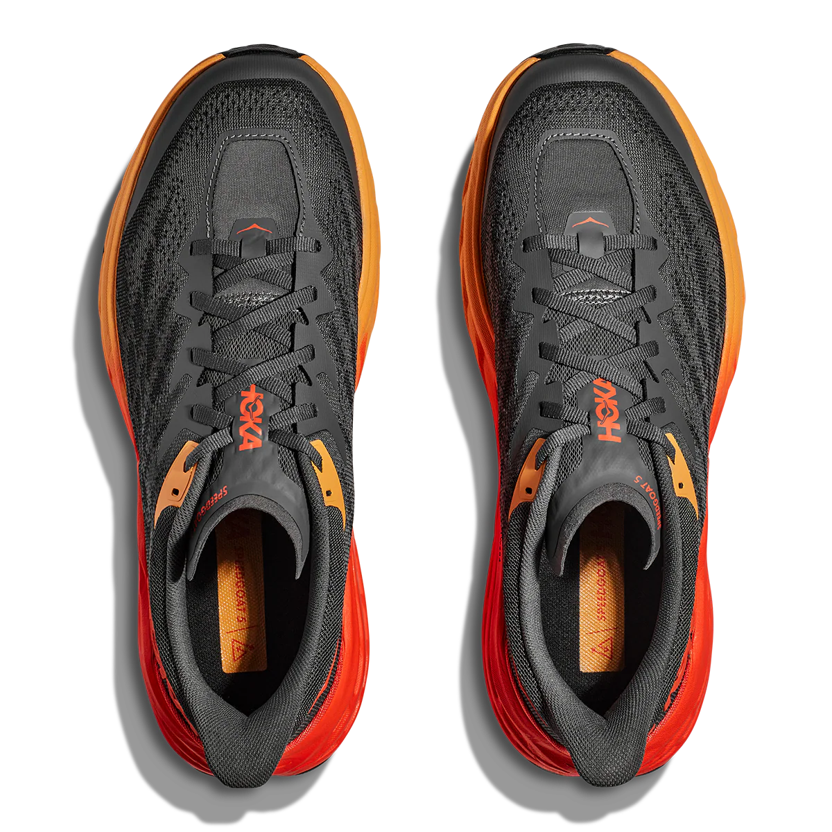 Hoka Speedgoat 5 - Castlerock - Flame - Image 3