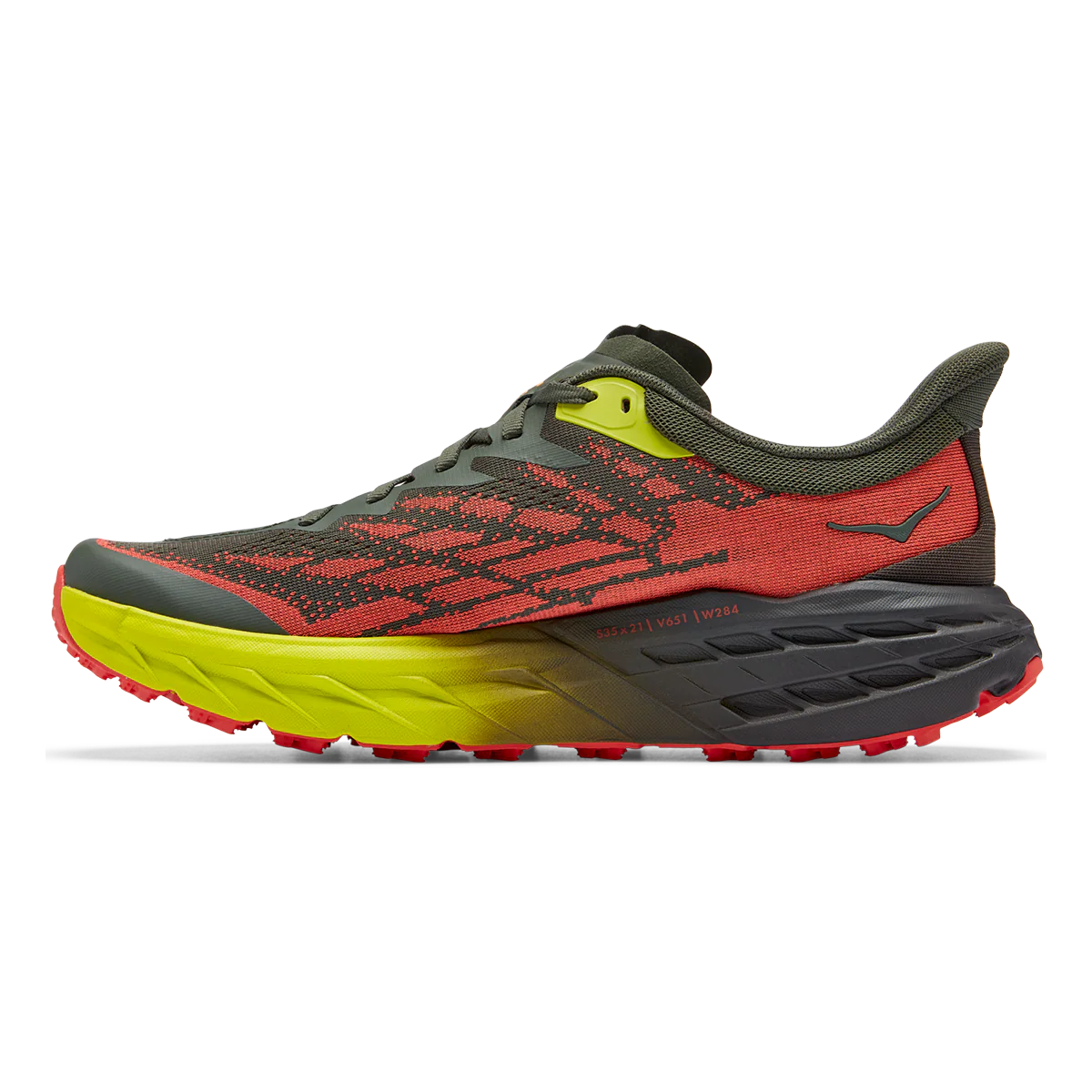 Hoka Speedgoat 5 - Thyme - Fiesta - Image 2