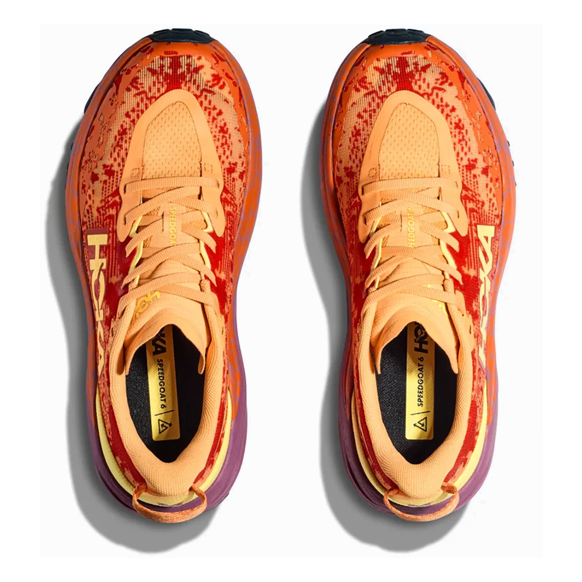 Hoka Speedgoat 6 - Sherbet - Beet Root - Image 3