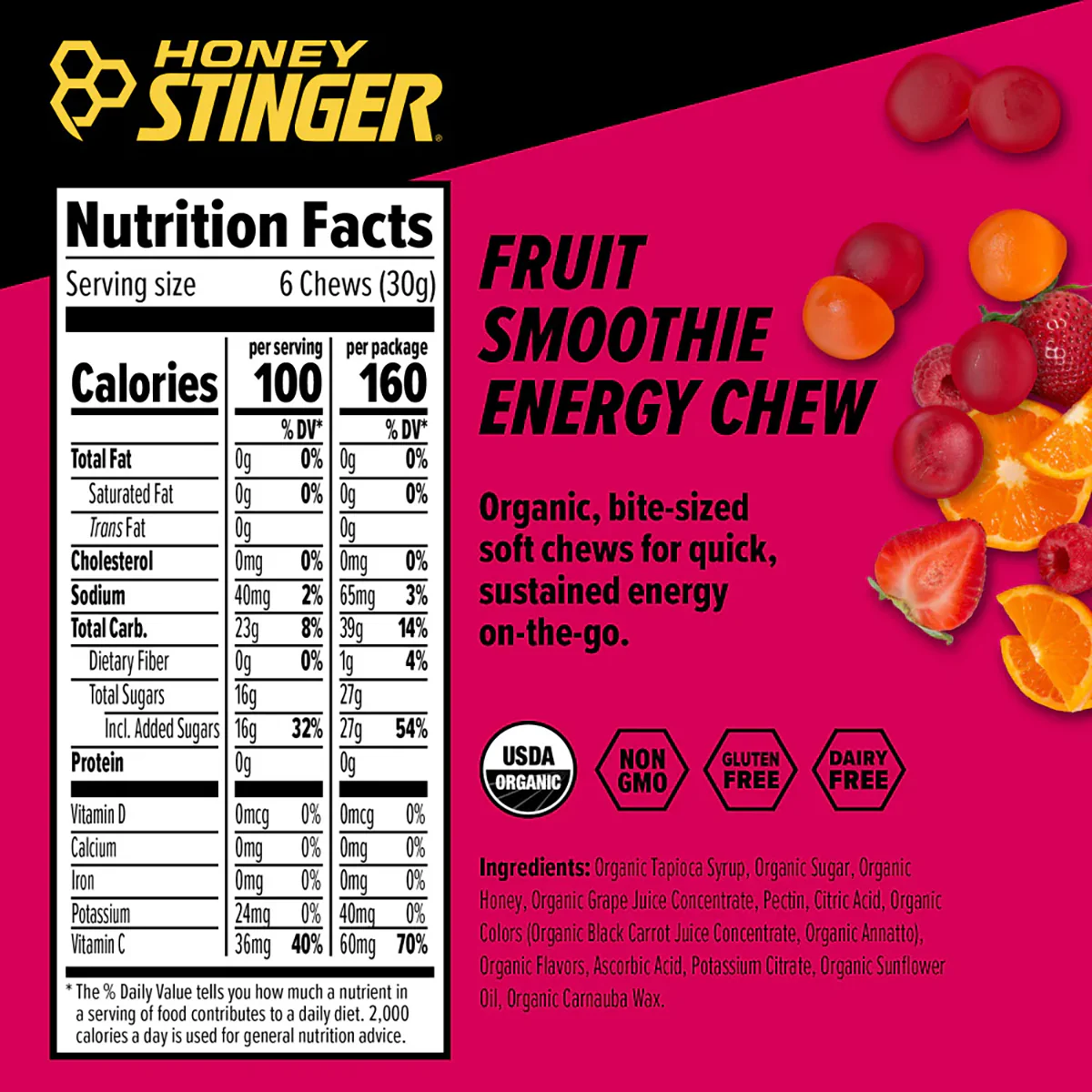 Honey Stinger Energy Chews 24 Count - Image 8