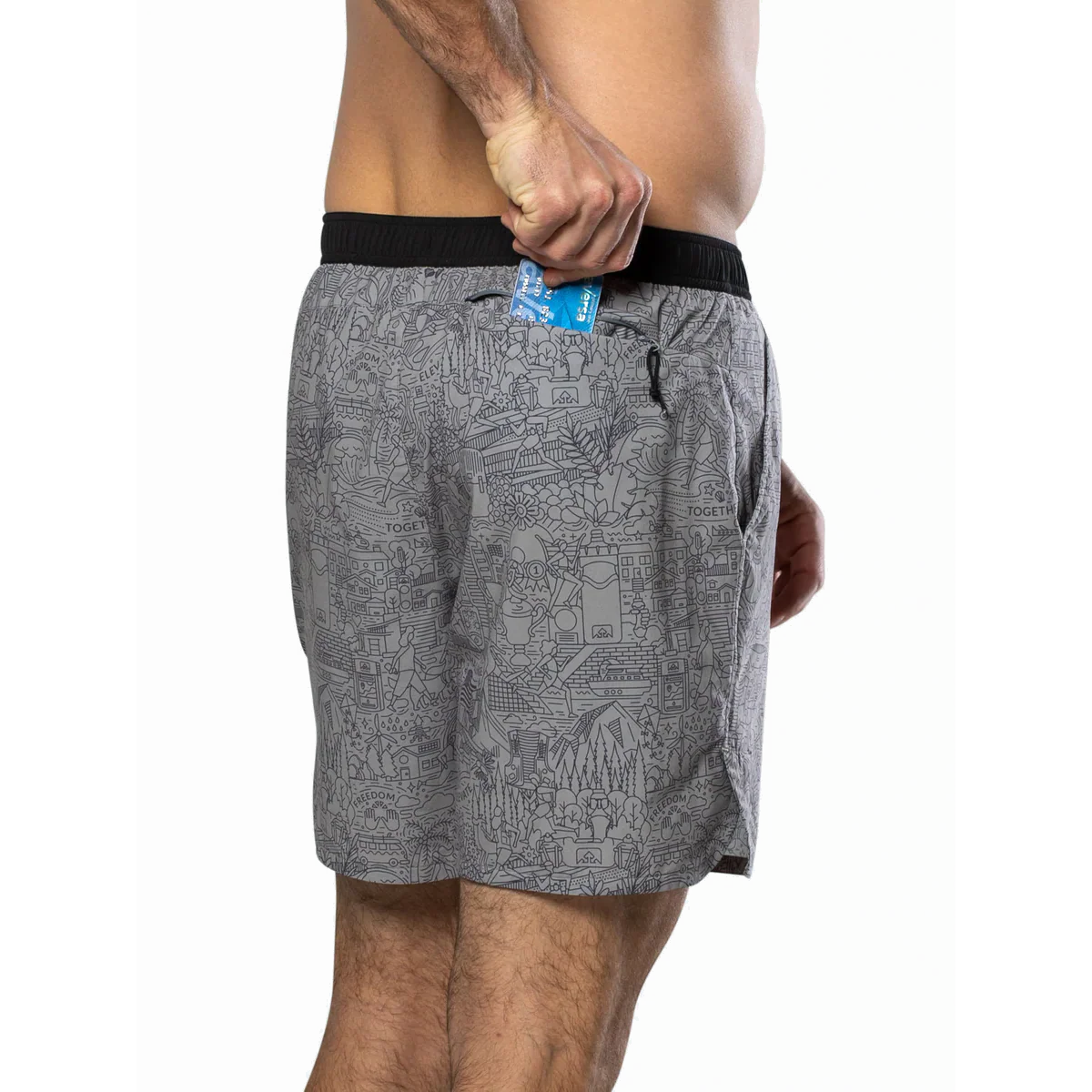 Nathan Printed Essential 7" Short - Image 26