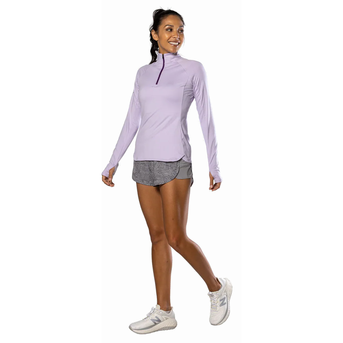 Nathan Tempo 1/4 Zip 2.0 Longsleeve - Image 15