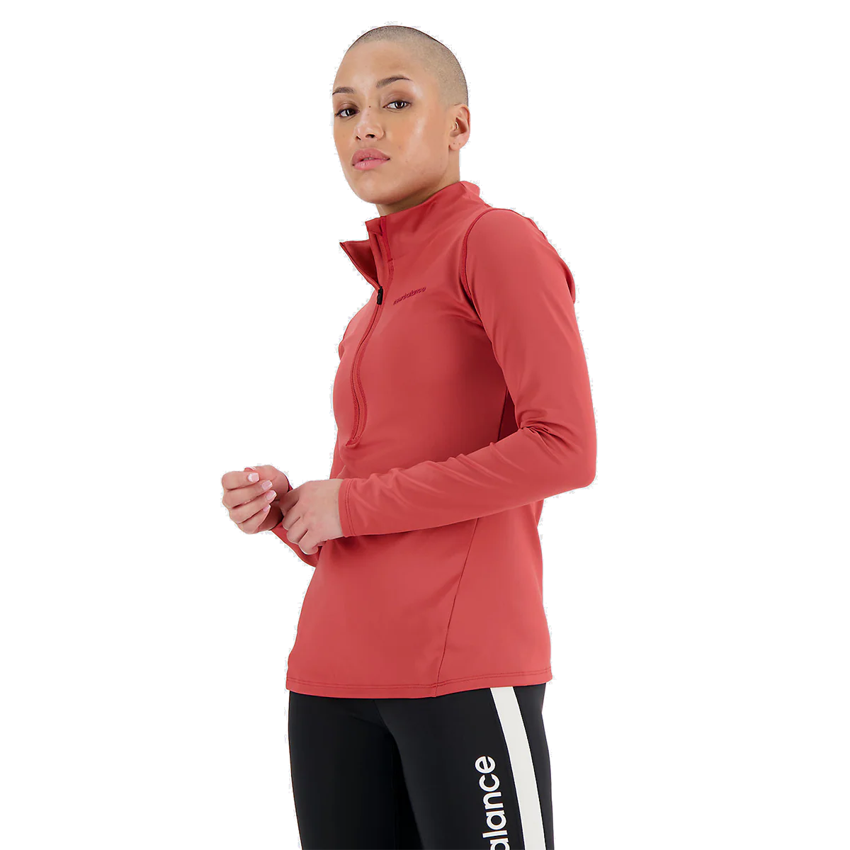 New Balance Achiever Shape Shield 1/2 Zip - Image 2