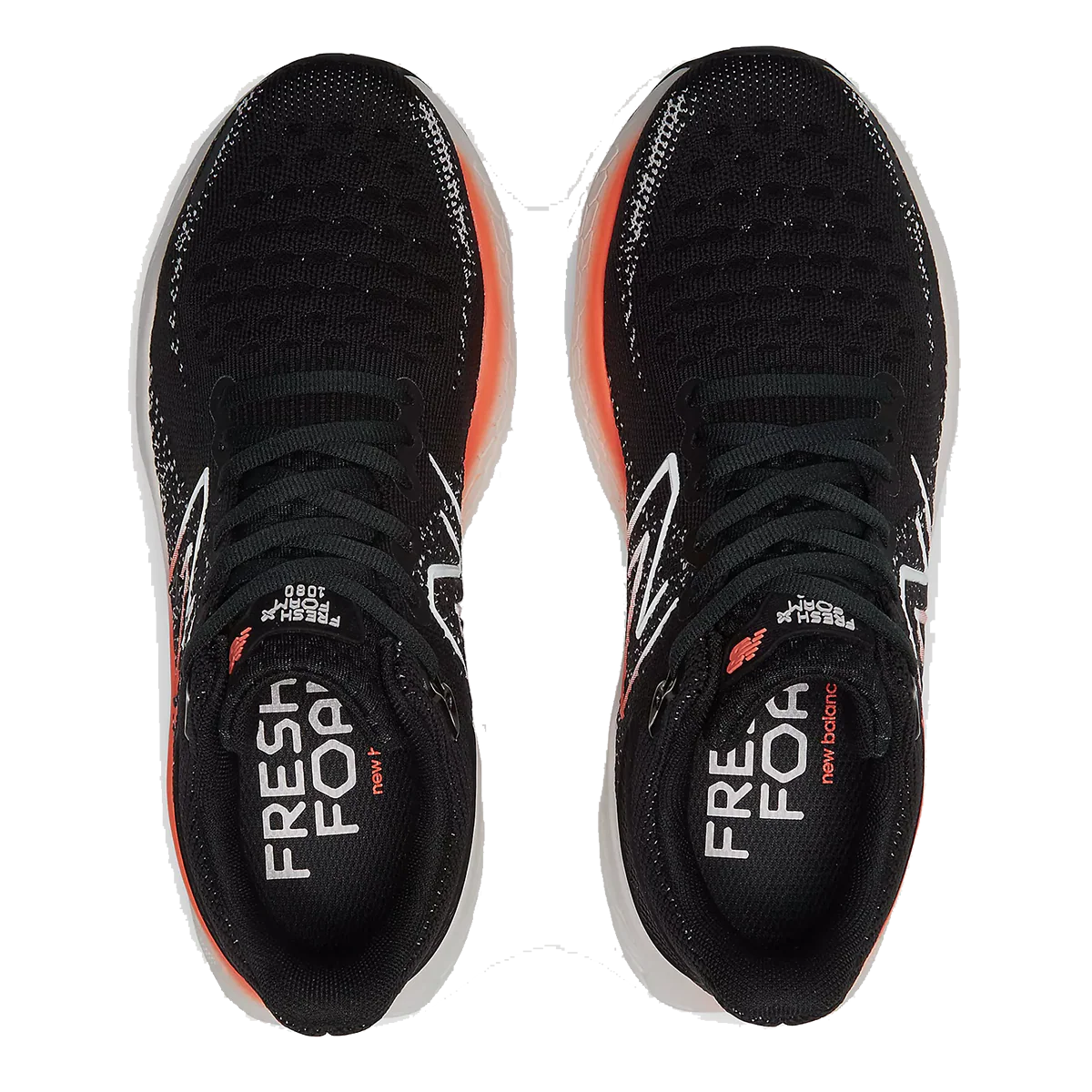 New Balance Fresh Foam X 1080 V12 - Black - Neon Dragonfly - Washed Pink - Image 3