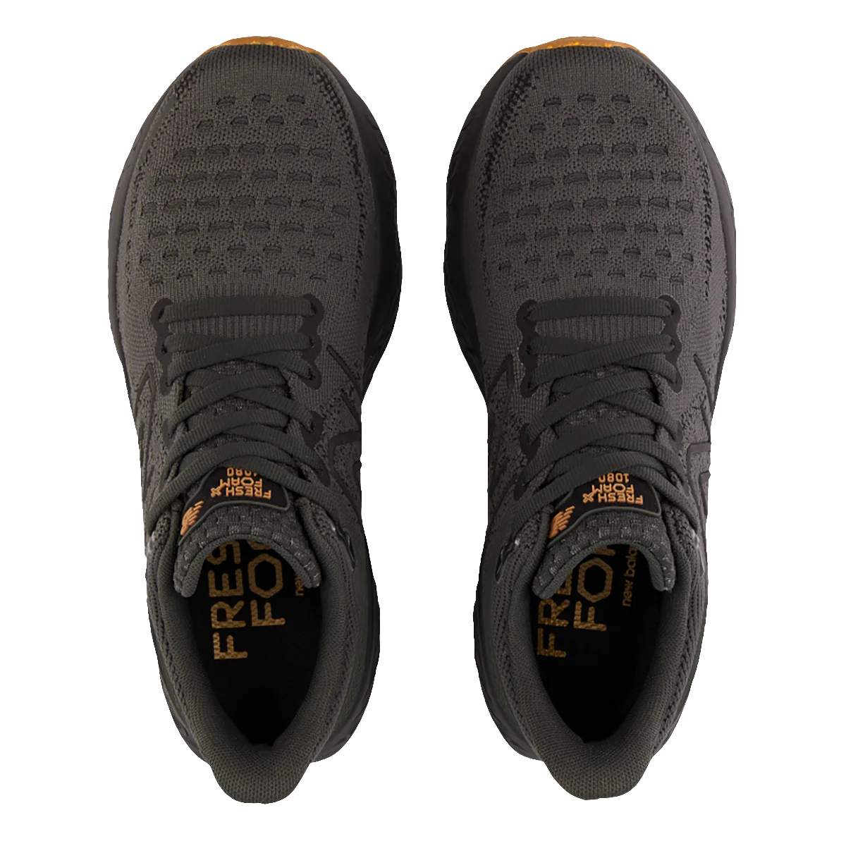 New Balance Fresh Foam X 1080 V12 - Blacktop - Black - Copper Metallic - Image 3
