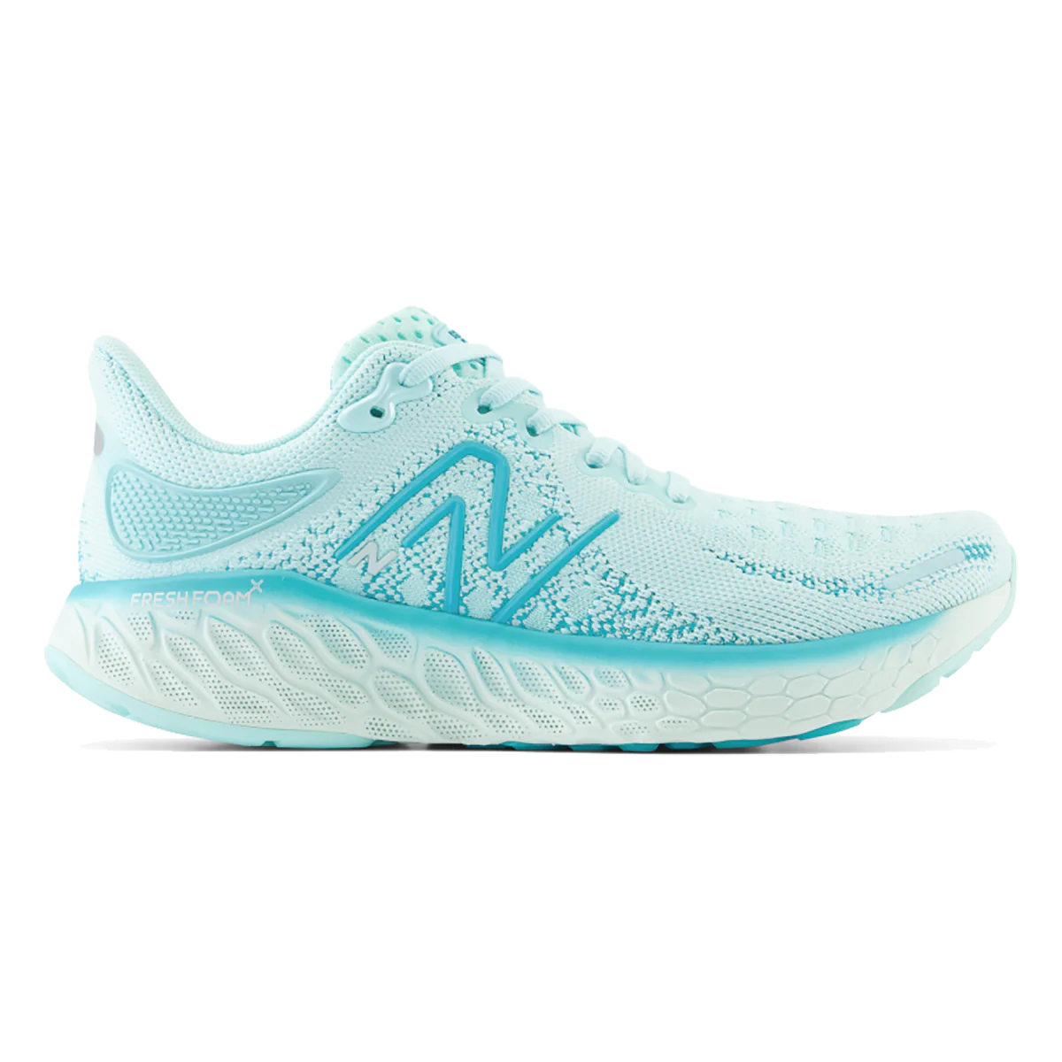 New Balance Fresh Foam X 1080 V12 - Bright Cyan - Virtual Blue
