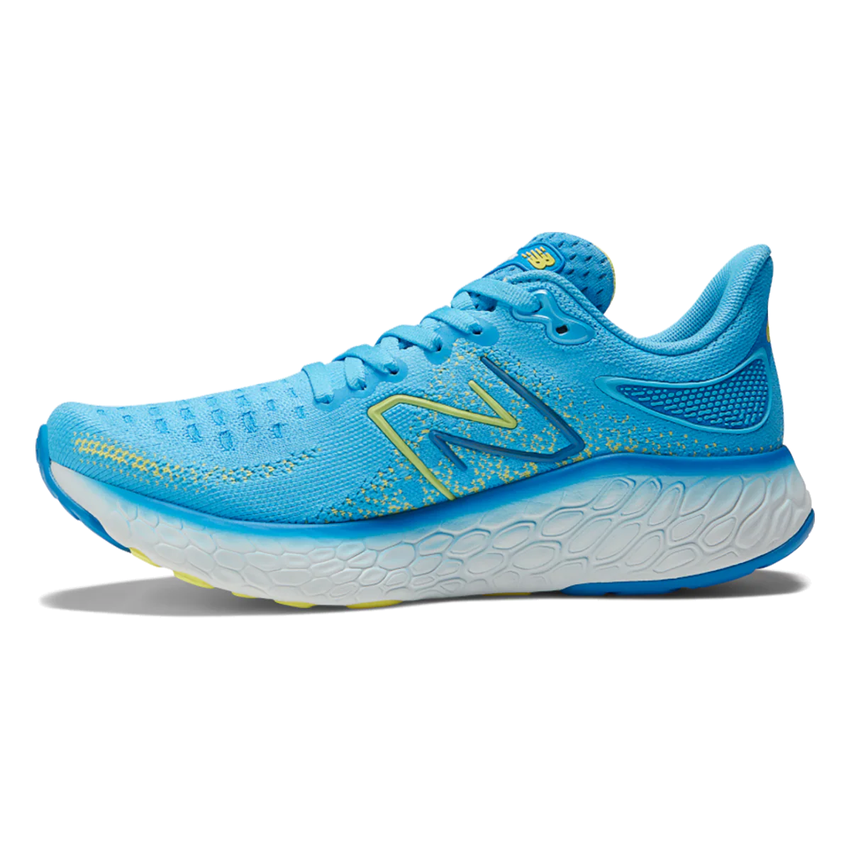 New Balance Fresh Foam X 1080 V12 - Vibrant Sky - Lemonade - Serene Blue - Image 2