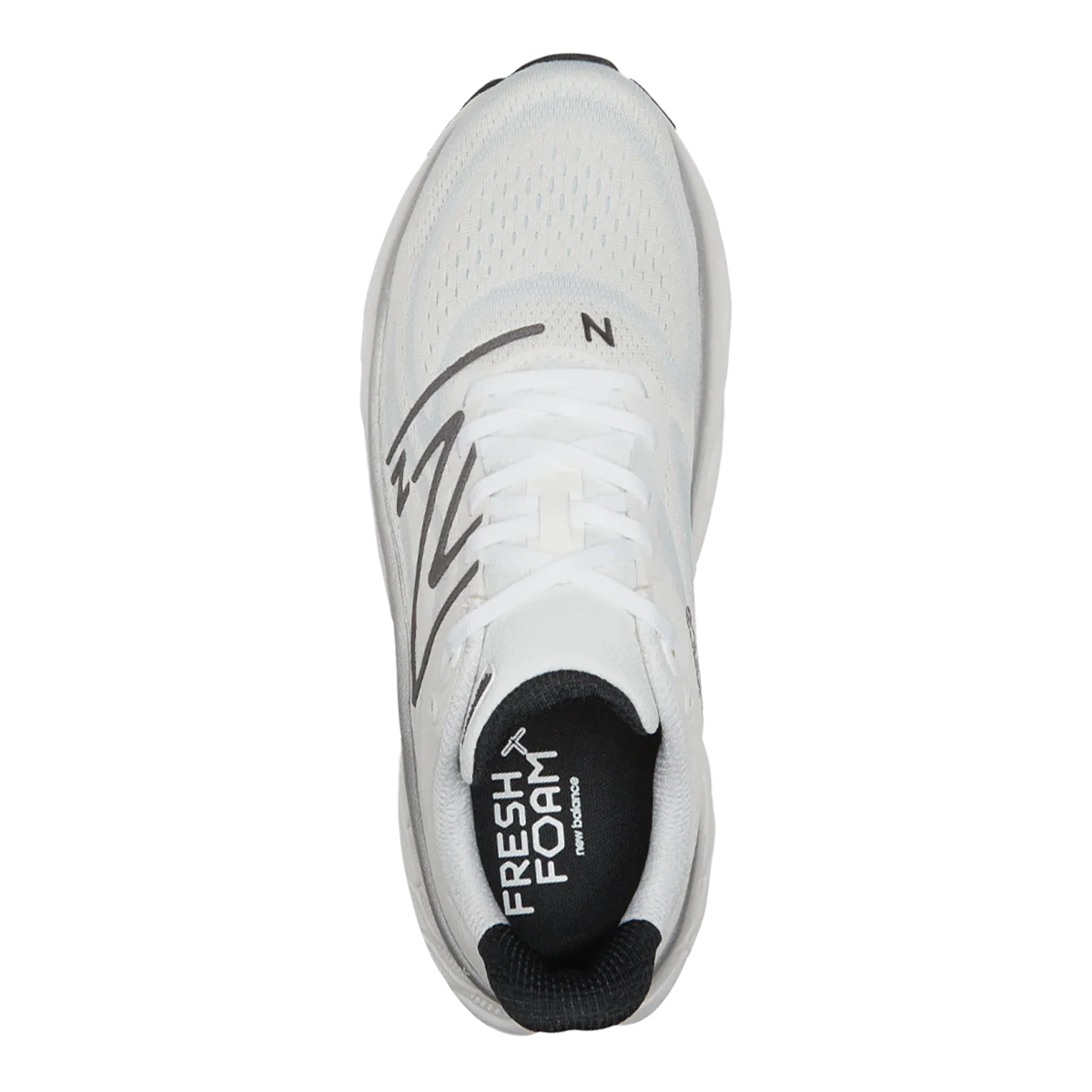 New Balance Fresh Foam X More V4 - White - Black Metallic - Black - Image 3