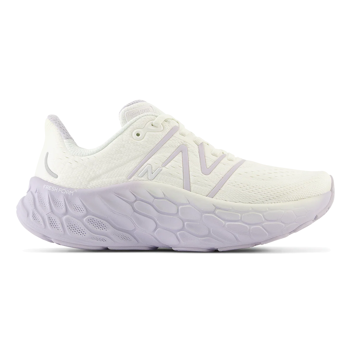 New Balance Fresh Foam X More V4 - Sea Salt - Grey Violet
