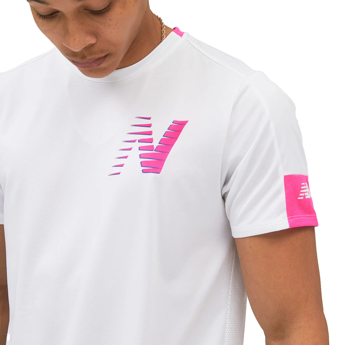 New Balance Printed Fast Flight Shortsleeve - Image 10