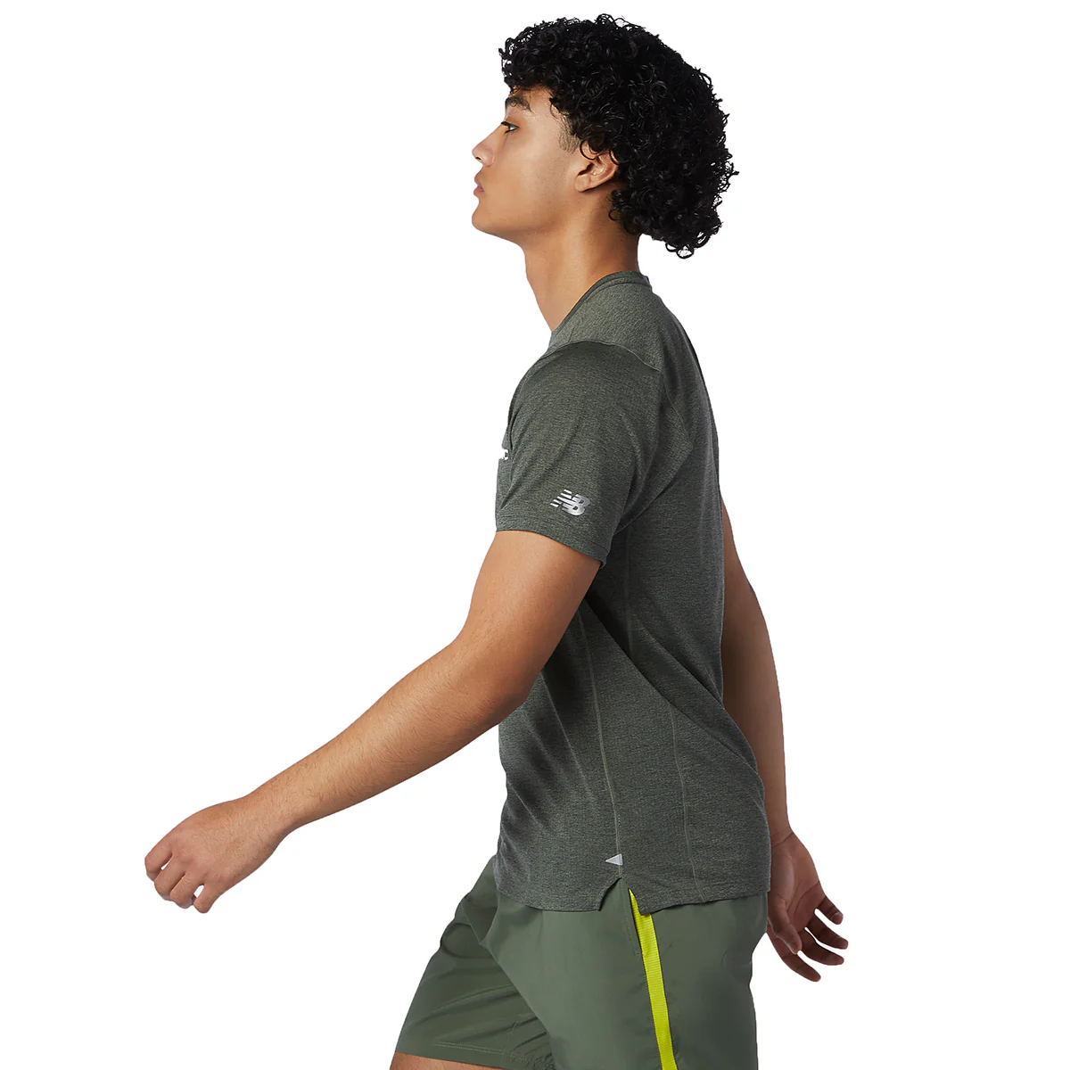 New Balance Printed Impact Run Shortsleeve - Image 2