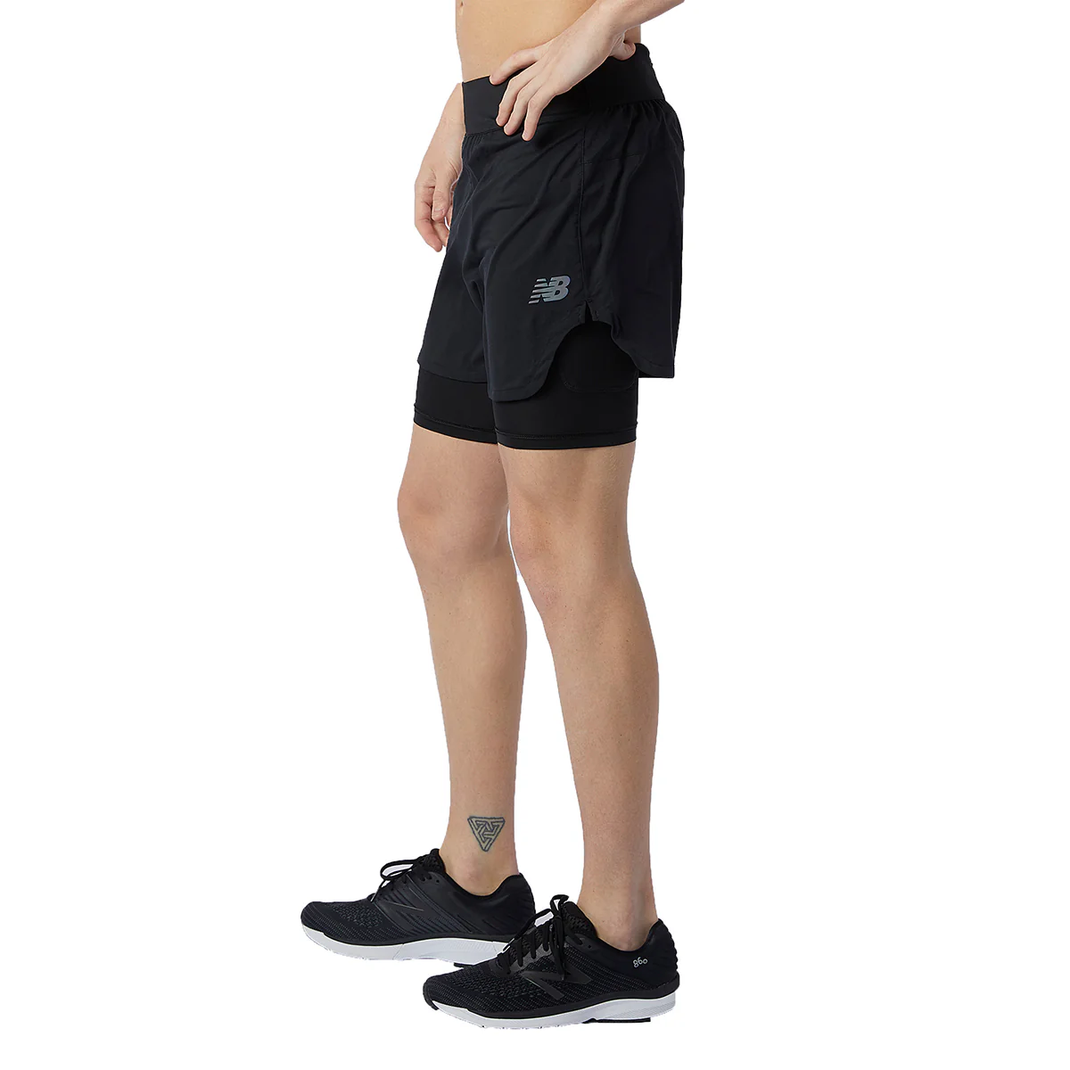 New Balance Q Speed Fuel 2 in 1 5" Short - Image 2