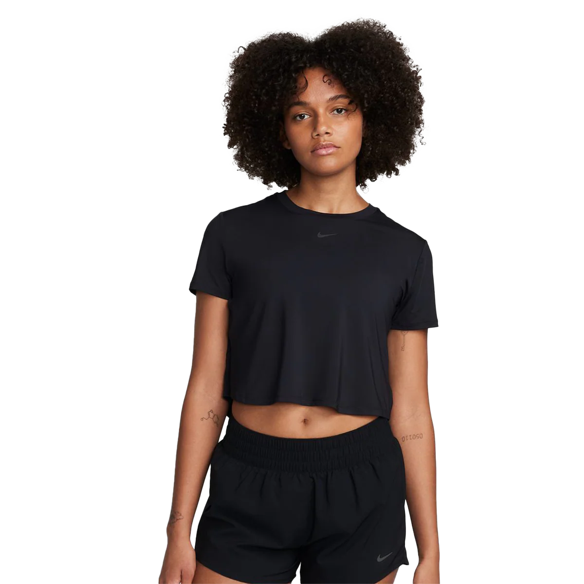 Nike One Classic Dri Fit Crop Shortsleeve - Image 7