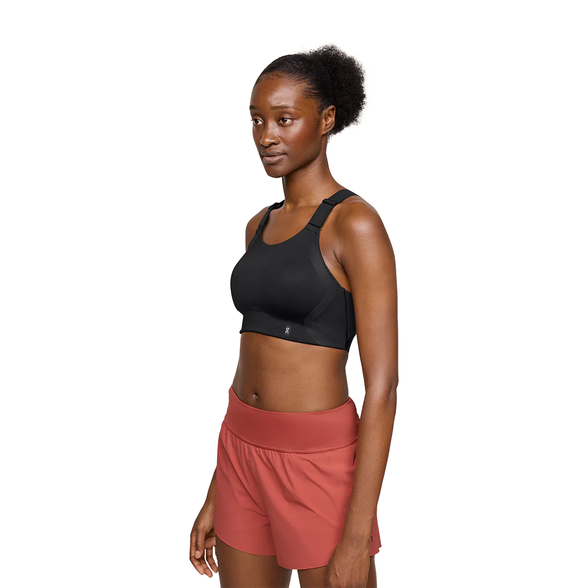 ON Performance Flex Bra Black   Black womens - Image 3