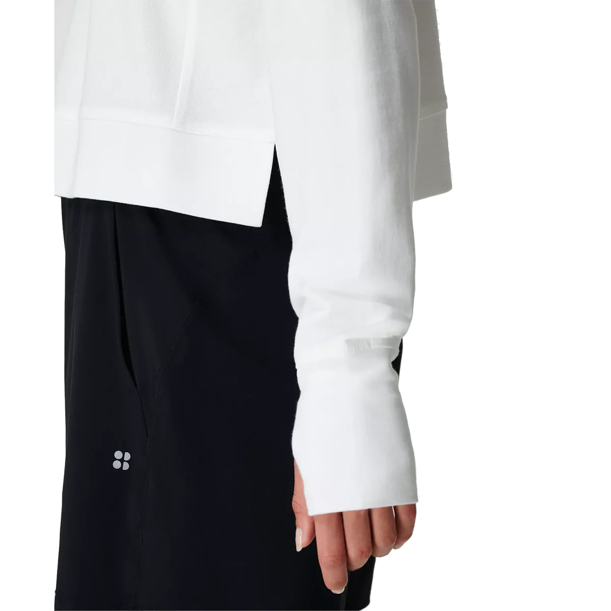 Sweaty Betty After Class Crop Sweatshirt - Image 3
